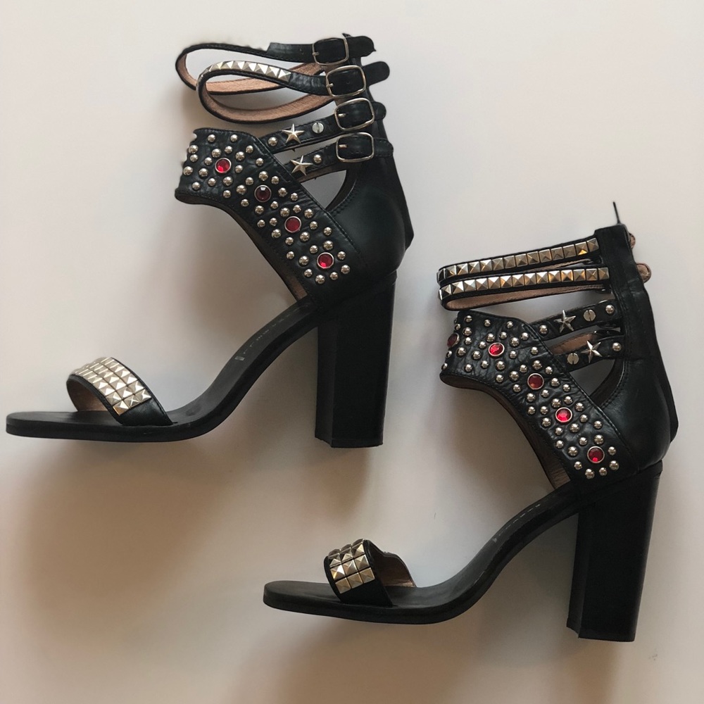JEFFREY CAMPBELL STUDDED HEELS